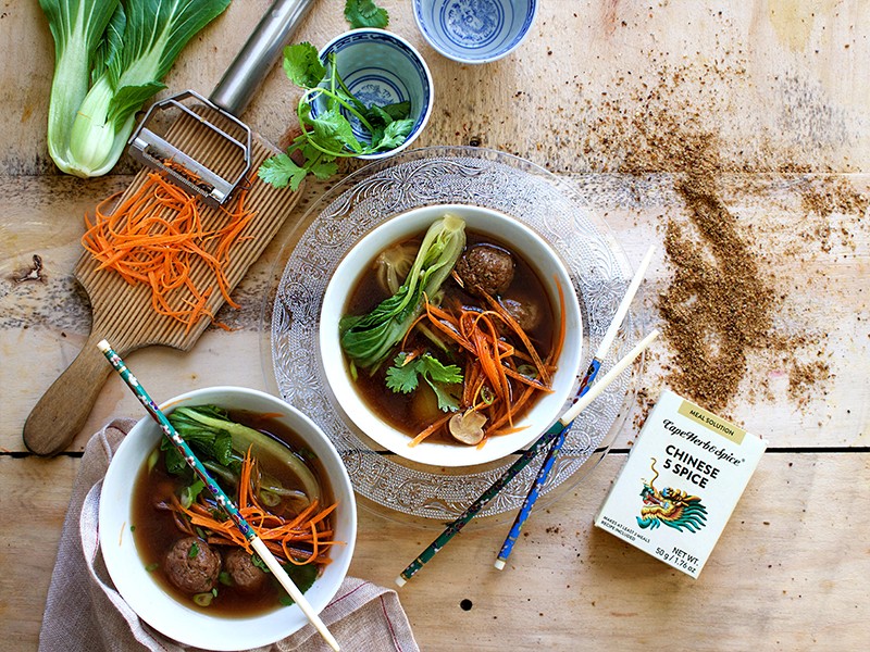 Cape Herb Canada CHINESE 5 SPICE BEEF BALL SOUP